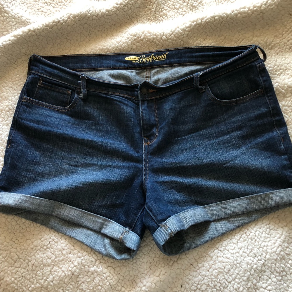Boyfriend Denim Shorts